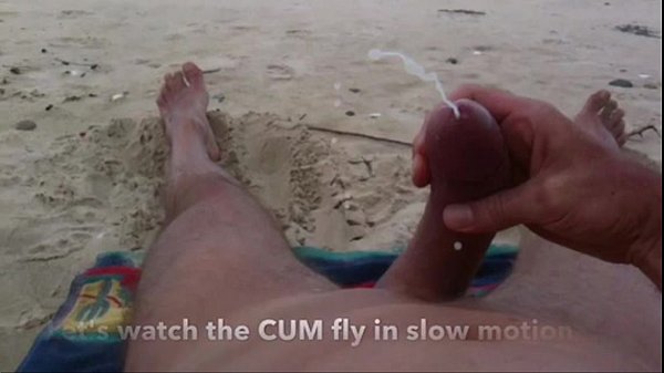 Curved Cock Wank And Cum At Nude Beach Tiava Gay