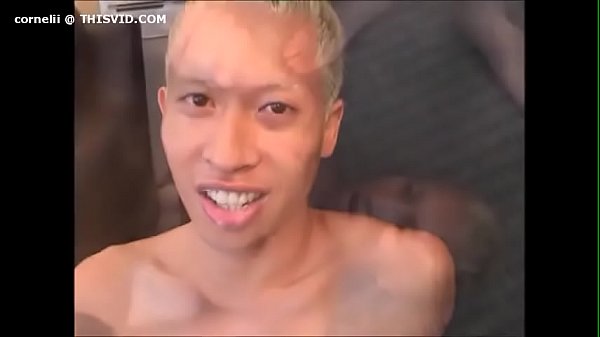 Asian bukkake cum