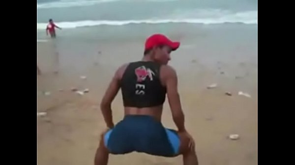 Gostoso dancao praia de fio dental