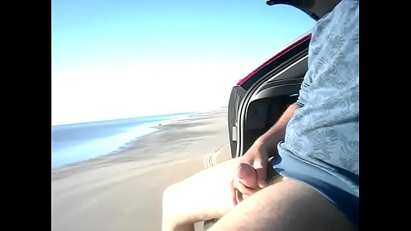 Punheta na praia